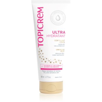 Topicrem UH BODY Ultra-Moisturizing Sparkling Body lapte de corp intens hidratant cu particule stralucitoare - imagine 2